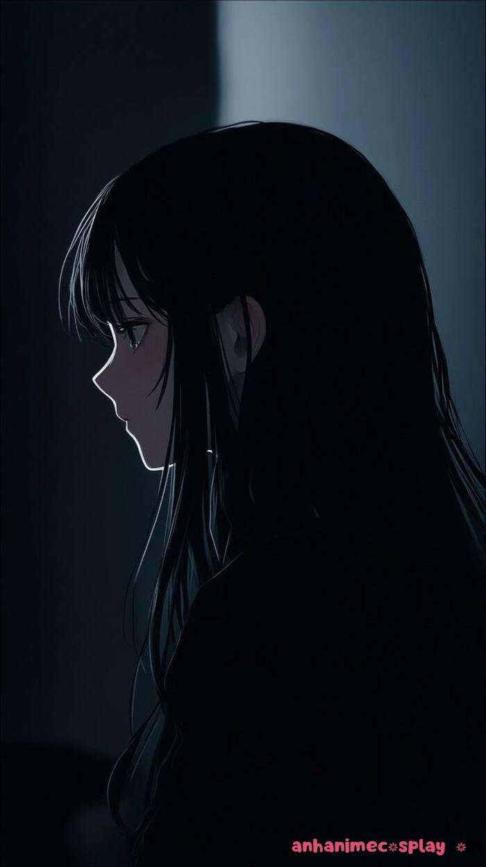 hình ảnh anime buồn girl khóc